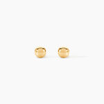 Boucles D'oreilles Puces Fidelia Boule Or Jaune - Clous d'oreilles Femme | Histoire d&rsquo;Or