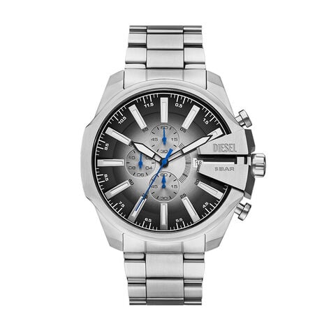 Montre Diesel Mega Chief Slim Noir - Nouveautés Homme | Histoire d’Or
