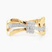 Bague Lucilla Or Jaune Diamant - Bagues avec pierre Femme | Histoire d’Or