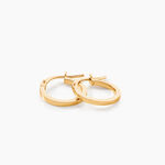 Cr&eacute;oles Thyrza Or Jaune - Boucles d'oreilles cr&eacute;oles Femme | Histoire d&rsquo;Or