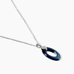 Collier Peer Argent Blanc Oxyde De Zirconium - Colliers fantaisie Femme | Histoire d&rsquo;Or