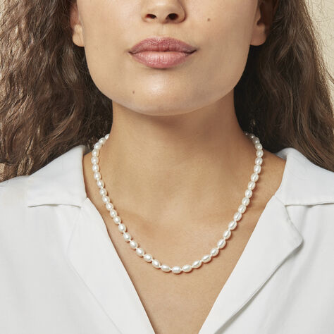 Collier Giustina Or Jaune Perle De Culture - Colliers Femme | Histoire d’Or