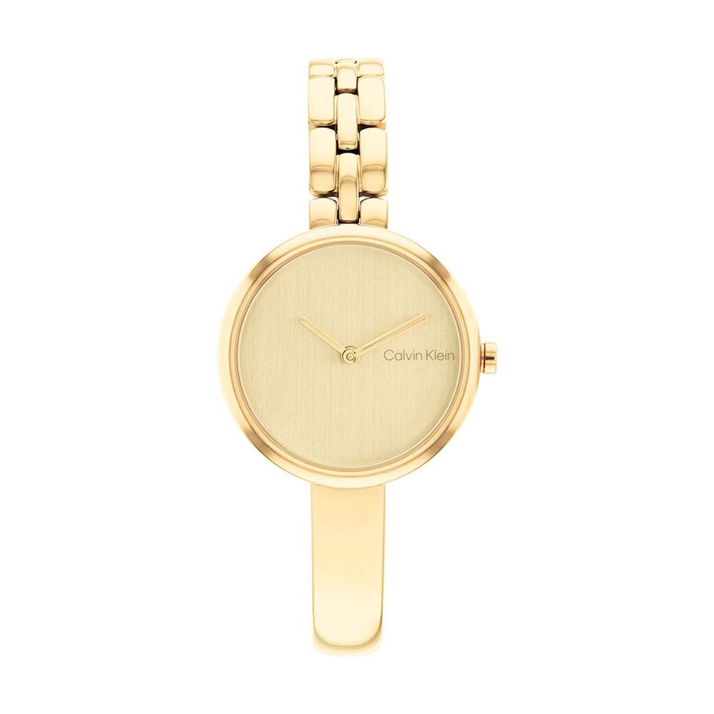 Montre Calvin Klein Bangled Doré - Montres Femme | Histoire d’Or