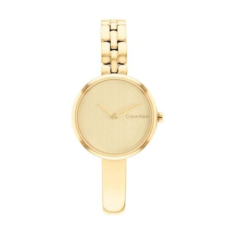 Montre Calvin Klein Bangled Doré - Montres Femme | Histoire d’Or