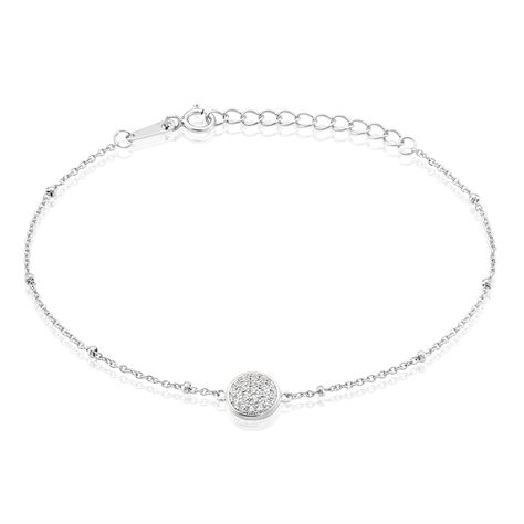 Bracelet Pascalin Argent Blanc Oxyde De Zirconium - Bracelets fantaisie Femme | Histoire d’Or