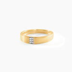 Bague Soha Or Jaune Diamant - Bagues avec pierre Femme | Histoire d&rsquo;Or