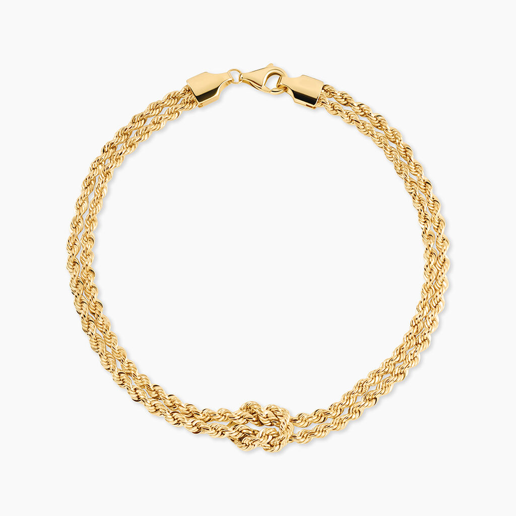 Bracelet Jerry Or Jaune - Bijoux sans pierre Femme | Histoire d&rsquo;Or