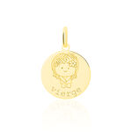 Pendentif Jannila Zodiaque Or Jaune - Cadeaux de naissance Enfant | Histoire d&rsquo;Or