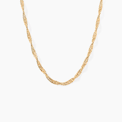Collier Fern Plaqué Or - Chaines Femme | Histoire d’Or