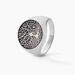 Bague Maximiliano Argent Blanc - Bagues Homme | Histoire d’Or