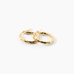 Cr&eacute;oles Carlyle Or Jaune - Boucles d'oreilles cr&eacute;oles Femme | Histoire d&rsquo;Or