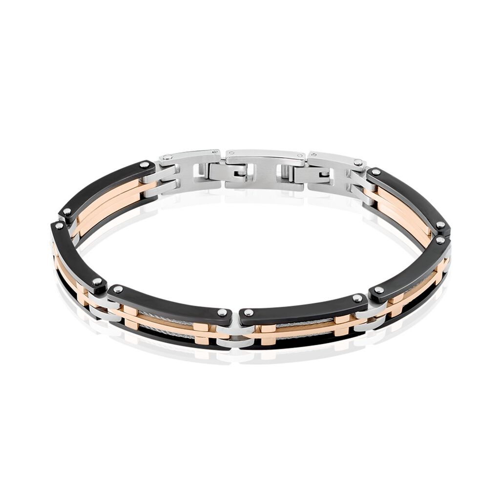 Bracelet Jourdan Priam Acier Bicolore