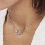 Collier Argent Blanc Colombina - Ras de cou Femme | Histoire d&rsquo;Or