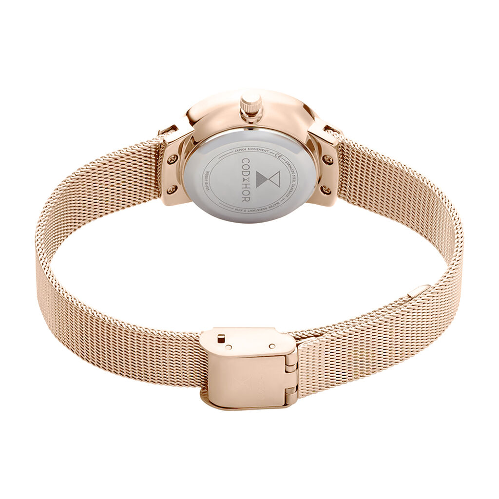 Montre Codhor Fleur Rose - Montres Femme | Histoire d’Or
