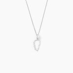 Pendentif Corsica Or Blanc - Pendentifs Famille | Histoire d&rsquo;Or