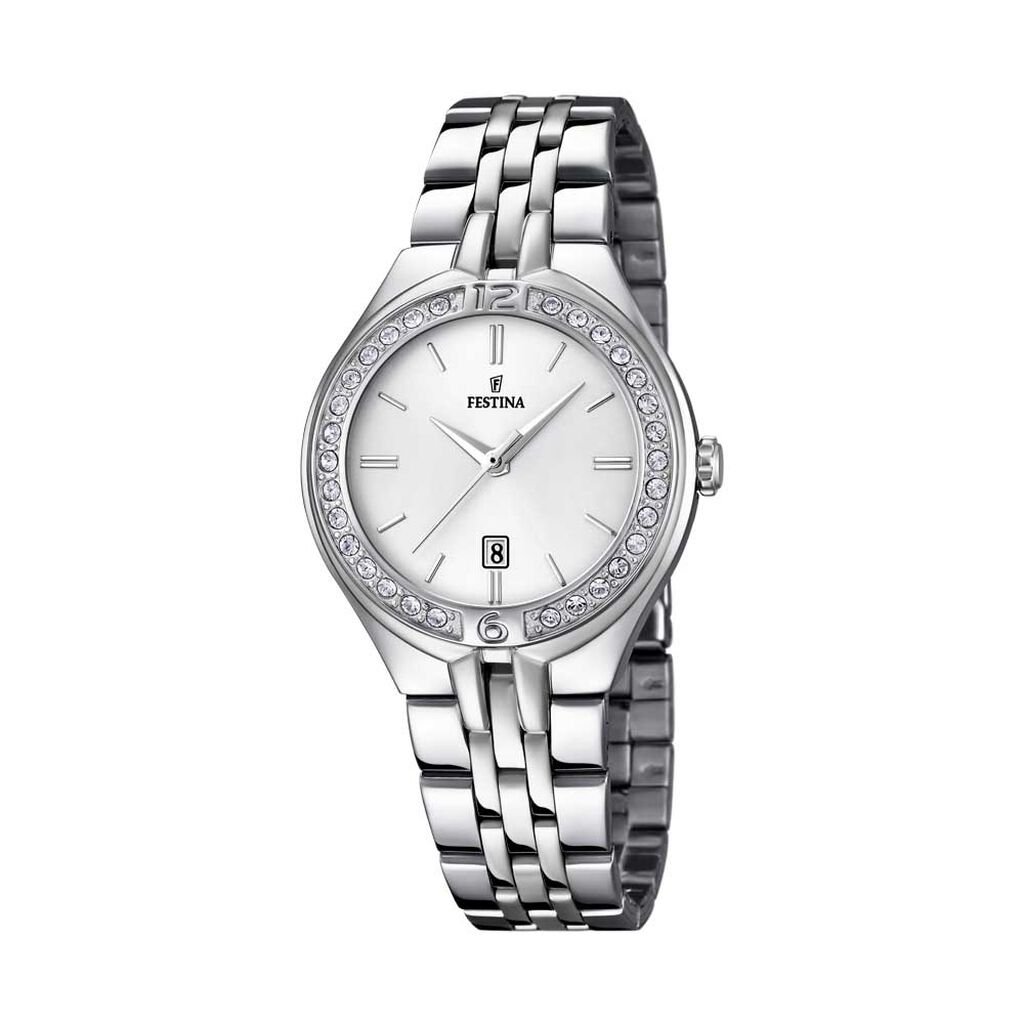 Montre Festina Mademoiselle Blanc - Montres Femme | Histoire d&rsquo;Or
