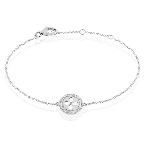 Bracelet Ema Argent Blanc Oxyde De Zirconium - Bracelets Femme | Histoire d’Or