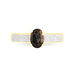 Bague Crista Or Jaune Quartz Et Diamant - Bagues solitaires Femme | Histoire d’Or