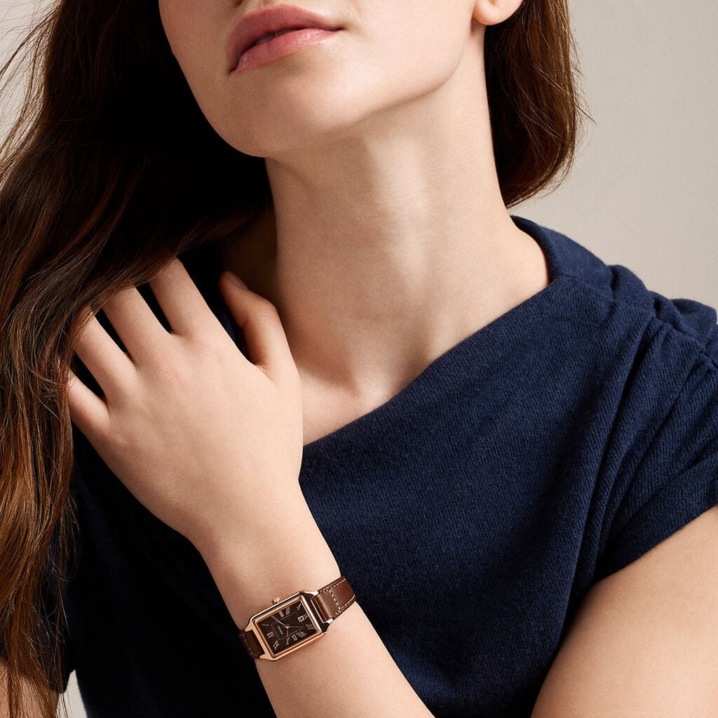 Montre Fossil Raquel Marron - Montres Femme | Histoire d&rsquo;Or