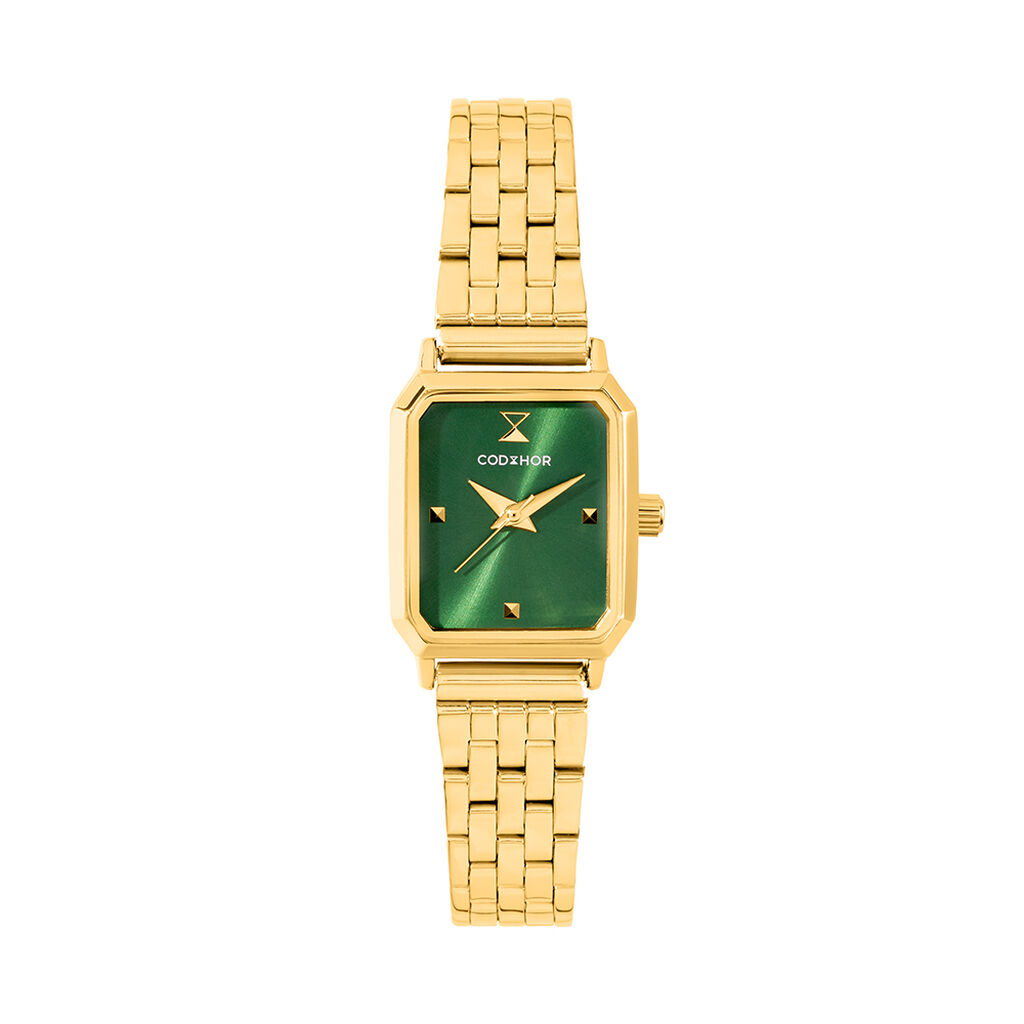 Montre Codhor Hortense Vert - Nouveautés montres Femme | Histoire d’Or