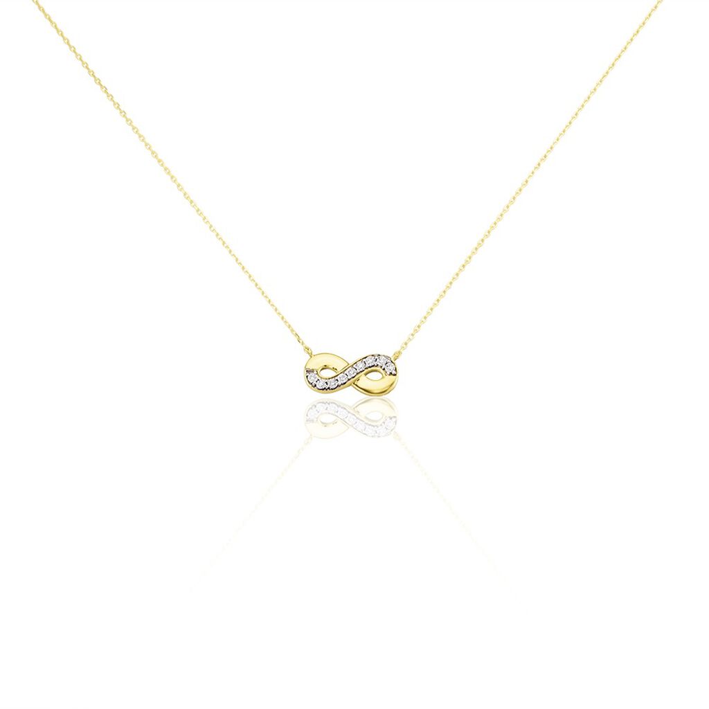 Collier Or Jaune Chlotilda Diamants - Colliers Femme | Histoire d&rsquo;Or