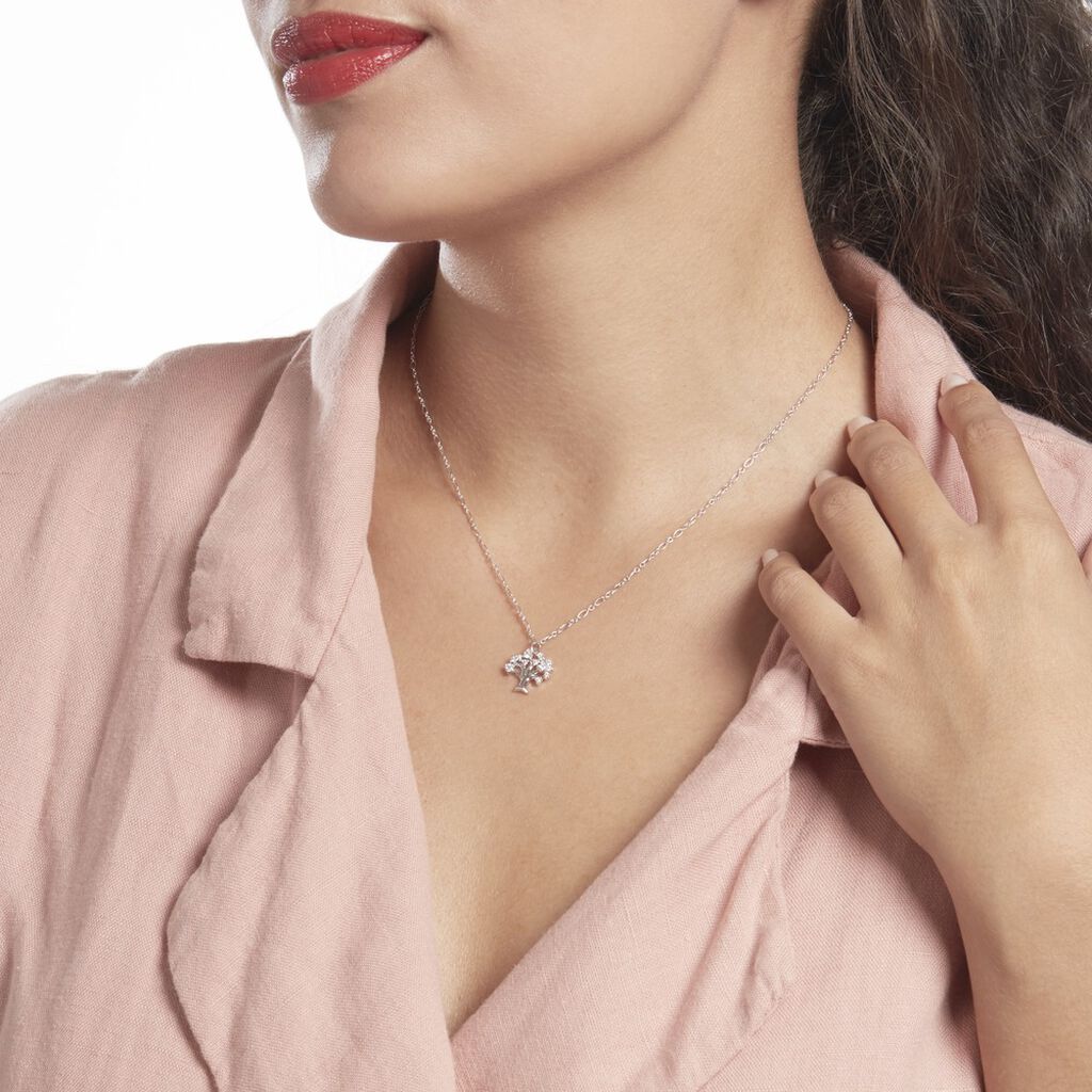 Collier Kozue Argent Oxyde De Zirconium - Colliers fantaisie Femme | Histoire d’Or