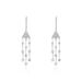 Boucles D'oreilles Pendantes Argent Blanc Wilford Oxyde - Boucles d'oreilles pendantes Femme | Histoire d’Or