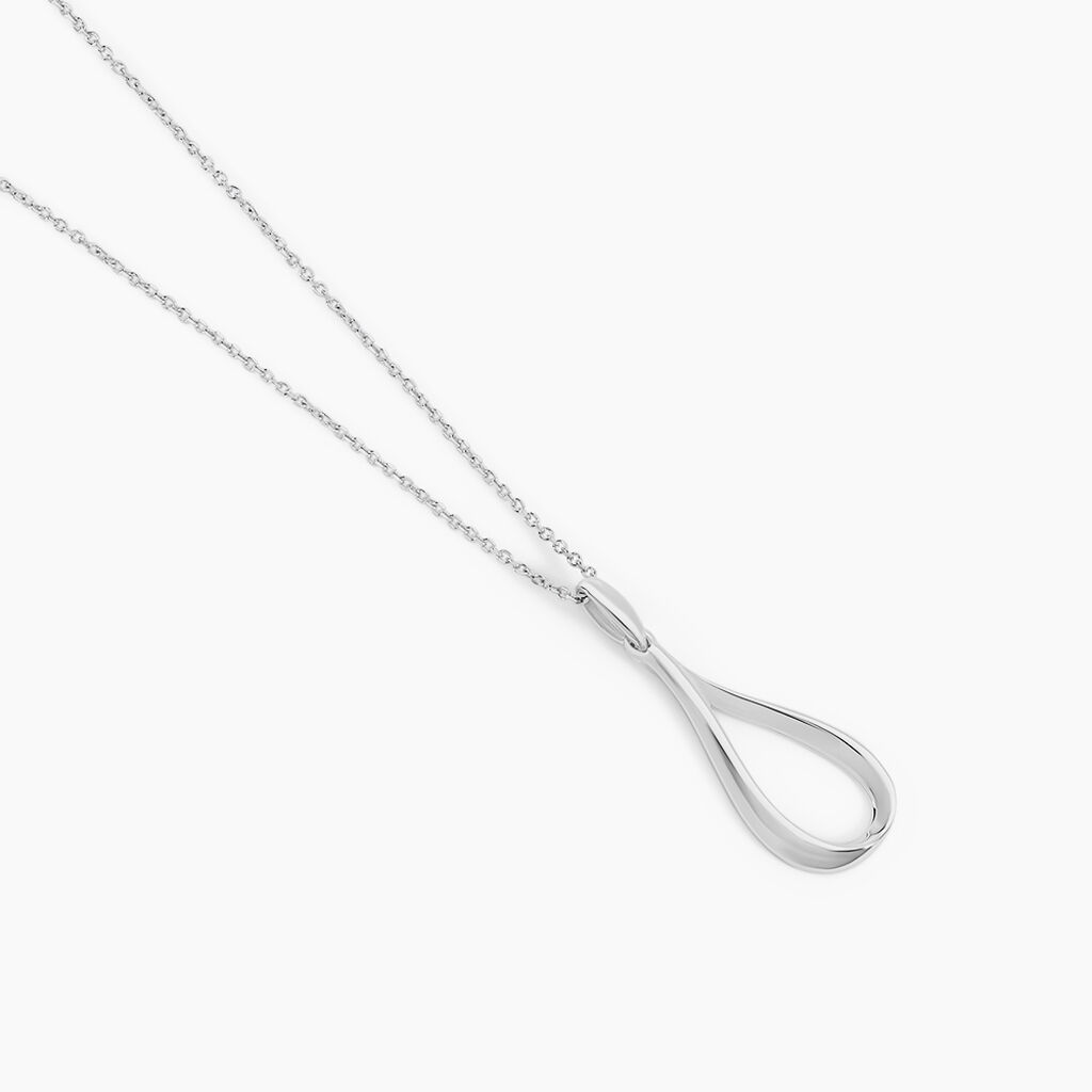 Collier Sila Argent Blanc - Colliers fantaisie Femme | Histoire d’Or