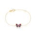 Bracelet Sulivia Papillon Or Jaune - Bracelets Enfant | Histoire d’Or