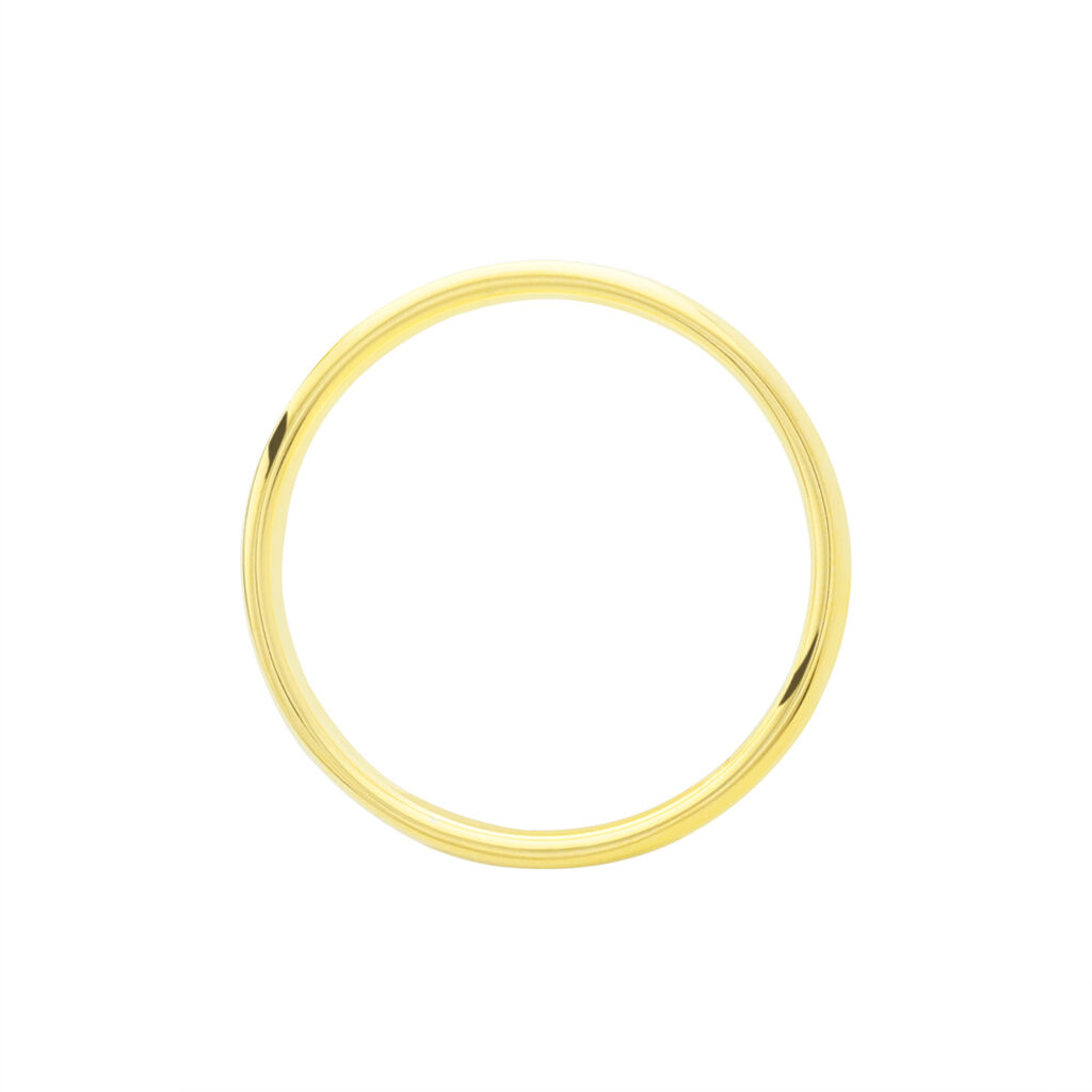 Alliance Jules Ruban Confort Or Jaune - Alliances Famille | Histoire d&rsquo;Or