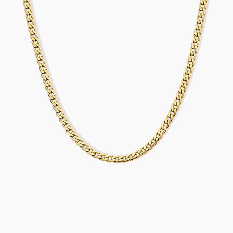 Collier Mirca Acier Jaune - Bijoux sans pierre Femme | Histoire d&rsquo;Or