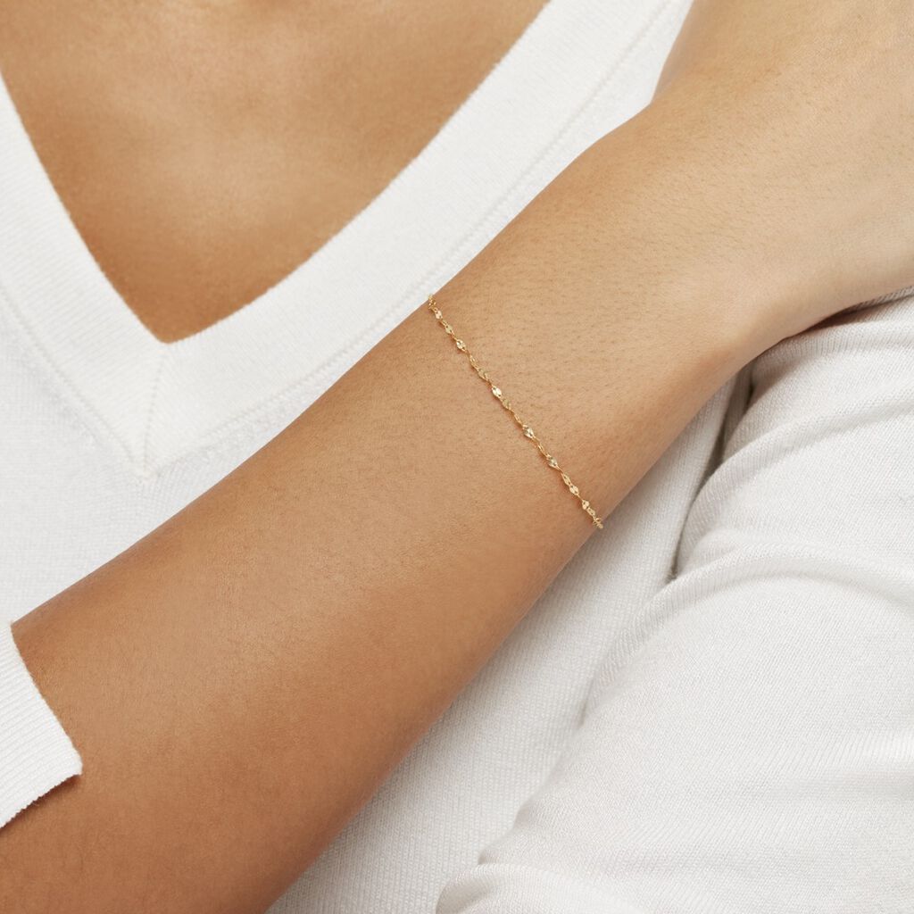 Bracelet Fileana Or Jaune - Bracelets chaîne Femme | Histoire d’Or