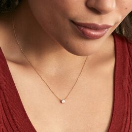 Collier Ponama Or Jaune Oxyde De Zirconium - Colliers Femme | Histoire d’Or