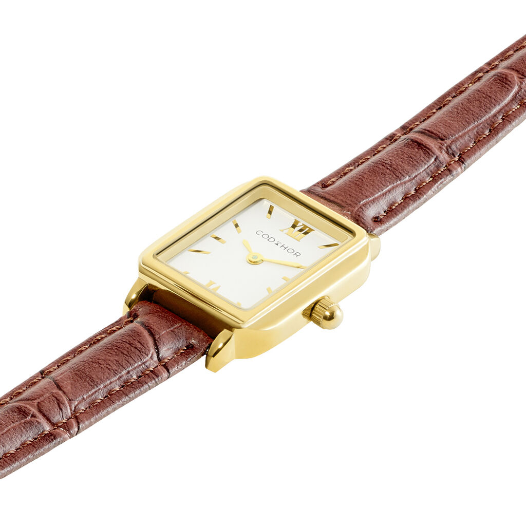 Montre Codhor Eleonia Blanc - Montres Femme | Histoire d’Or