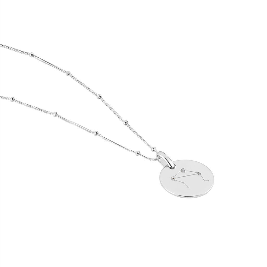 Collier Astr Argent Oxydes De Zirconium - Colliers Zodiaque Femme | Histoire d’Or