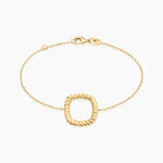 Bracelet Monifa Plaque Or Jaune - Bracelets Femme | Histoire d&rsquo;Or