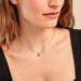 Collier Raven Argent Blanc - Ras de cou Femme | Histoire d’Or