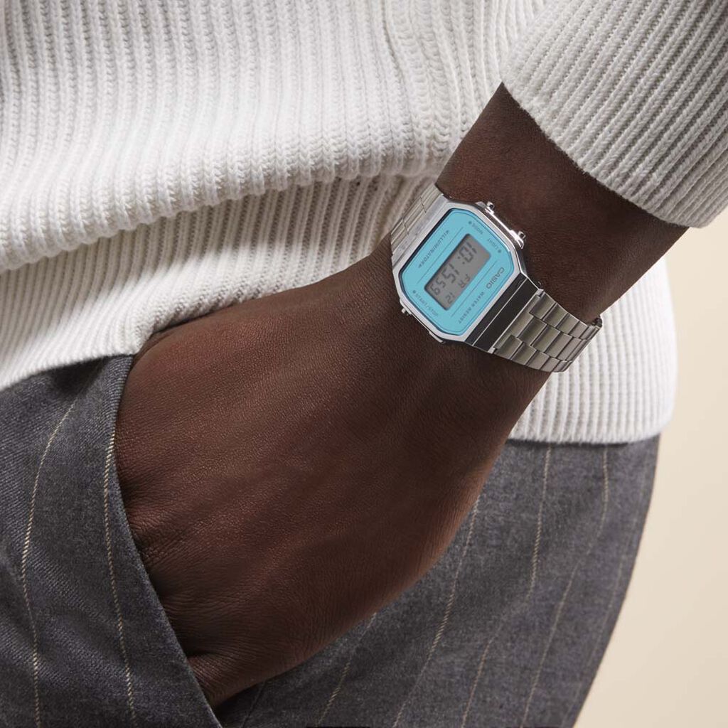 Montre Casio Collection Vintage Bleu - Montres Unisex | Histoire d’Or