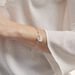 Bracelet Jonc Ylla Argent Blanc Oxyde De Zirconium - Bracelets Coeur Femme | Histoire d’Or