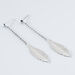 Boucles D'oreilles Pendantes Euriell Argent Blanc - Boucles d'oreilles fantaisie Femme | Histoire d’Or