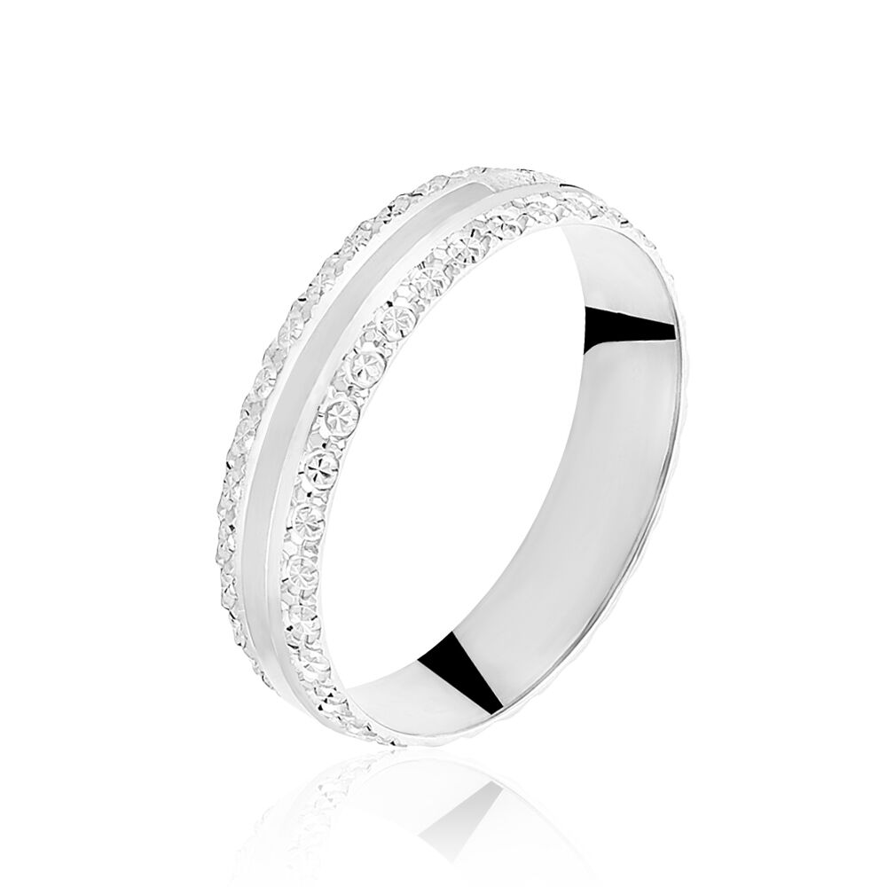 alliance femme or blanc