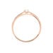 Bague Solitaire Hemera Or Rose Diamant - Bagues solitaires Femme | Histoire d’Or