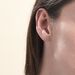 Boucles D'oreilles Puces Or Blanc Fidelia - Clous d'oreilles Femme | Histoire d’Or