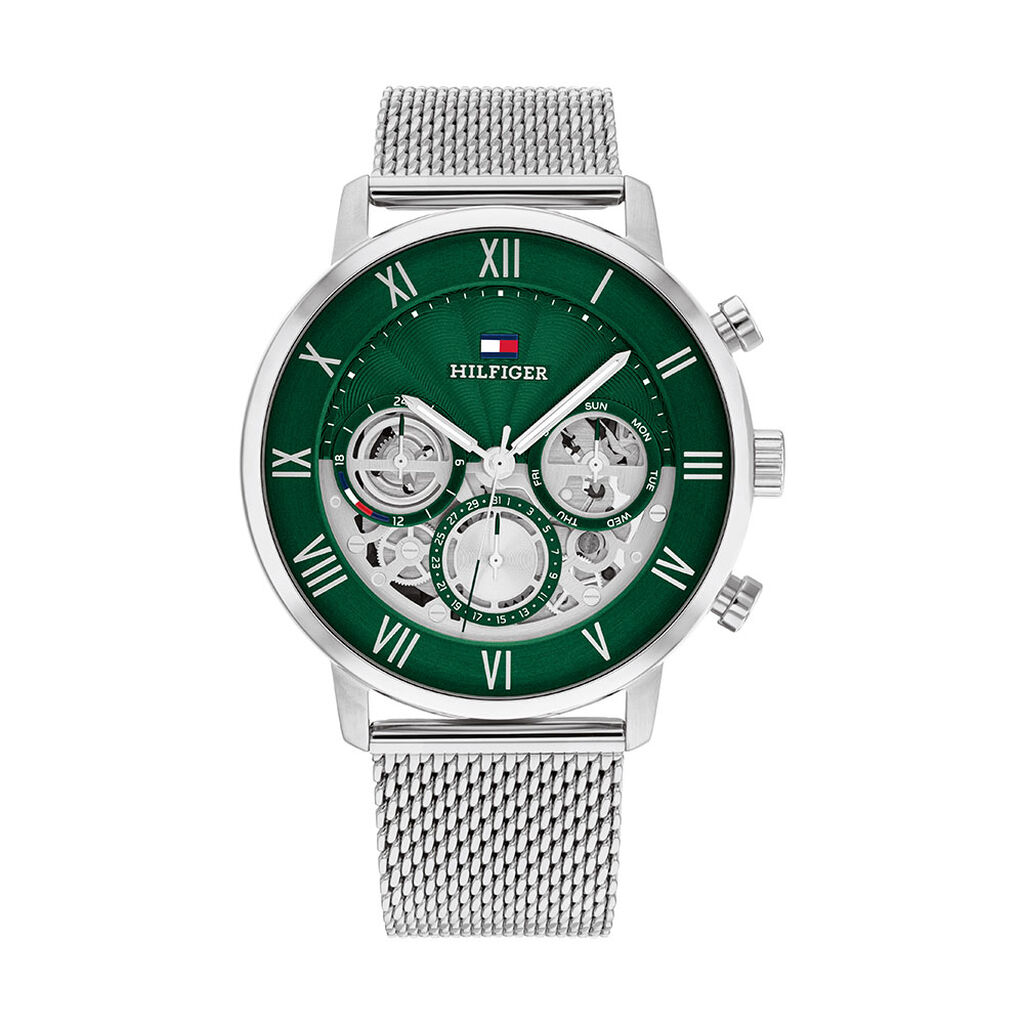 Montre Tommy Hilfiger Vert - Montres Homme | Histoire d&rsquo;Or