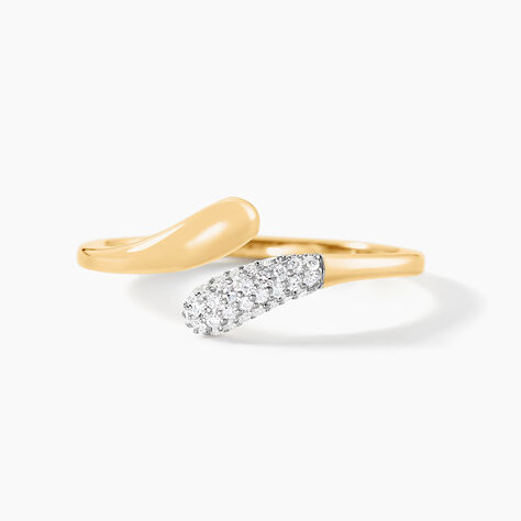 Bague Dunyasha Or Jaune Diamant  - Bagues avec pierre Femme | Histoire d&rsquo;Or