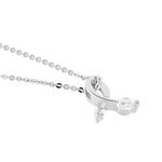Collier Briaga Argent Blanc Oxyde De Zirconium - Colliers fantaisie Femme | Histoire d&rsquo;Or