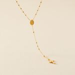 Collier Cleya Or Jaune - Cadeaux de bapt&ecirc;me Famille | Histoire d&rsquo;Or