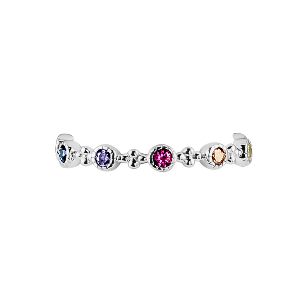 Bague Aleksander Argent Blanc Oxyde De Zirconium - Bagues avec pierre Femme | Histoire d’Or