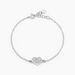 Bracelet Elwenn Argent Blanc - Bracelets Femme | Histoire d’Or