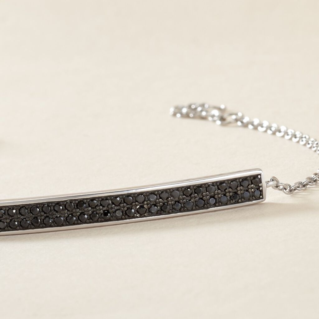 Bracelet Septima Argent Blanc Spinelle - Bracelets Femme | Histoire d’Or